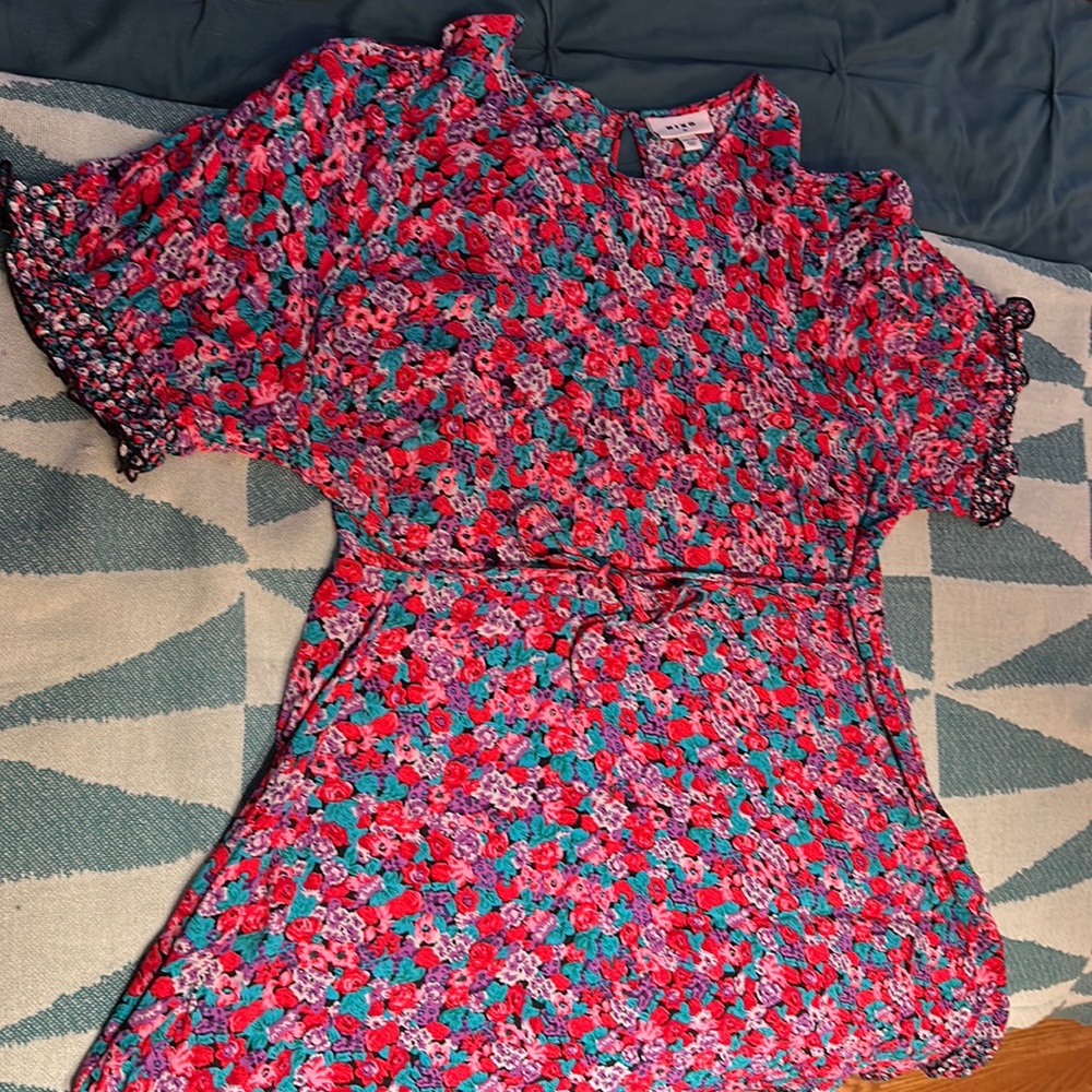 Floral mini dress